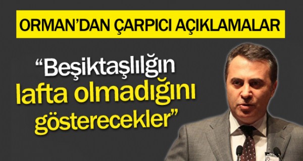 Fikret Orman'dan fla aklamalar